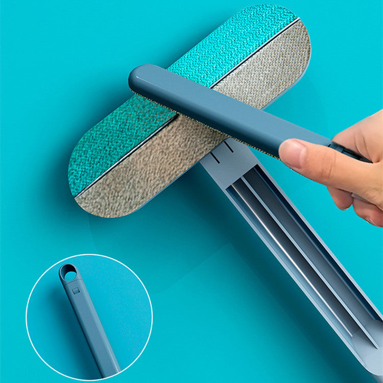 4 In 1 Multifunctional Hair Removal Brush Pet Dog Cat Hair Cleaner Brush Cat Hair Remover Window Screen Cleaning Tool Gadget