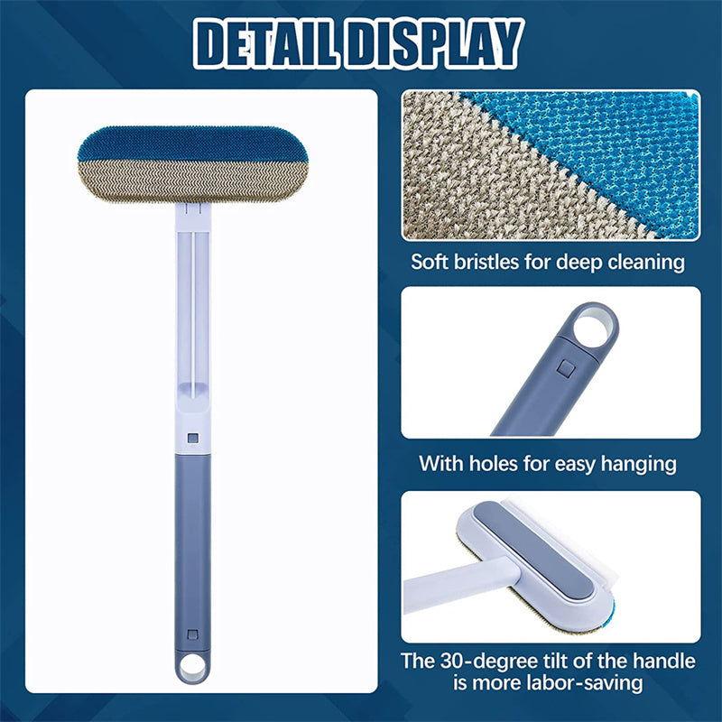 4 In 1 Multifunctional Hair Removal Brush Pet Dog Cat Hair Cleaner Brush Cat Hair Remover Window Screen Cleaning Tool Gadget