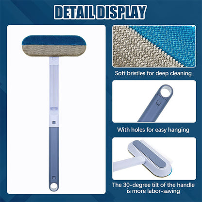 4 In 1 Multifunctional Hair Removal Brush Pet Dog Cat Hair Cleaner Brush Cat Hair Remover Window Screen Cleaning Tool Gadget